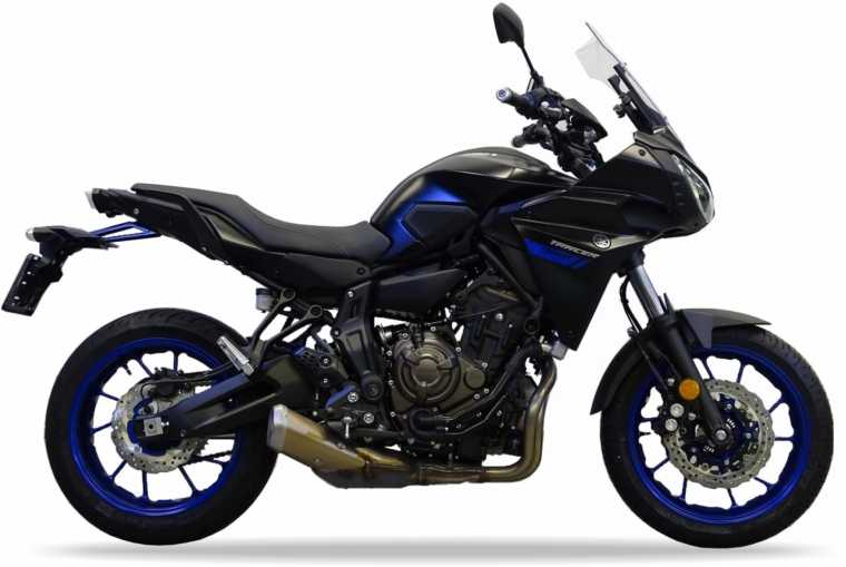 Yamaha Mt 07 Tracer 700 2019 Czarny stickers decals pegatinas fairings racebike juula motocolors