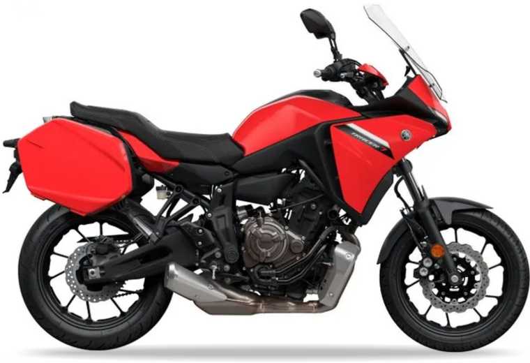 Yamaha Mt 07 Tracer Gt 2021 Czerwony motorbike decals pegatinas bodywork juula motocolors