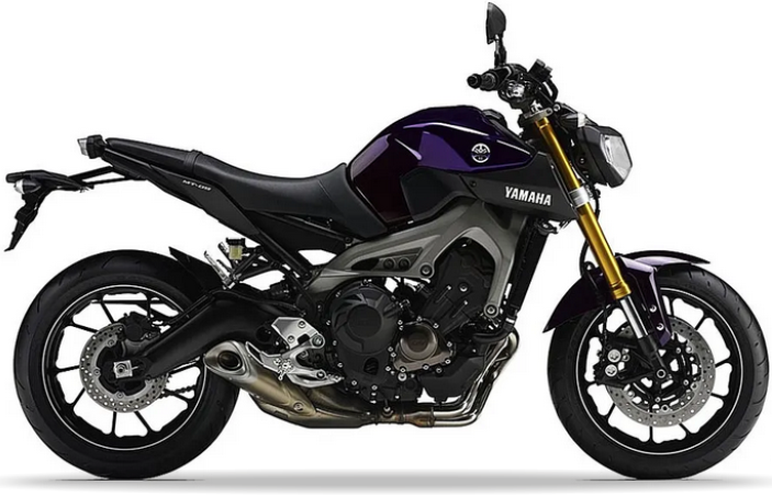 Yamaha Mt 09 2014 Ciemny Fioletowy race decals grafiche aftermarket kit juula motocolors