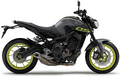 Yamaha Mt 09 2016 Szary Zolty Fluo motorbike stickers pegatinas cowling juula motocolors