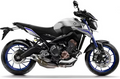 Yamaha Mt 09 Street Rally 2014 2015 Matowy Srebrny motorcycle stickers set adesivi fairings juula motocolors