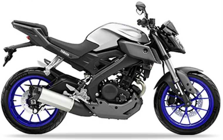 Yamaha Mt 125 2014 Tytanowy bike stickers set grafiche adesivi custom juula motocolors
