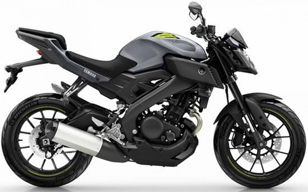 Yamaha Mt 125 2015 Szary motorbike decals pegatinas bodywork juula motocolors