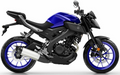 Yamaha Mt 125 2017 Niebieski graphics kit stickers autocollants replika juula motocolors