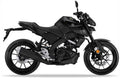 Yamaha Mt 125 2021 Czarny Matowy replica decals set aufkleber fuel tank juula motocolors