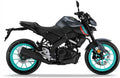 Yamaha MT 125 2022 Czarny stickers decals autocollants restoration kit juula motocolors