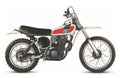 Yamaha TT 500 Iron 1976 Bialy Czerwony Czarny graphics kit autocollants fairings juula motocolors