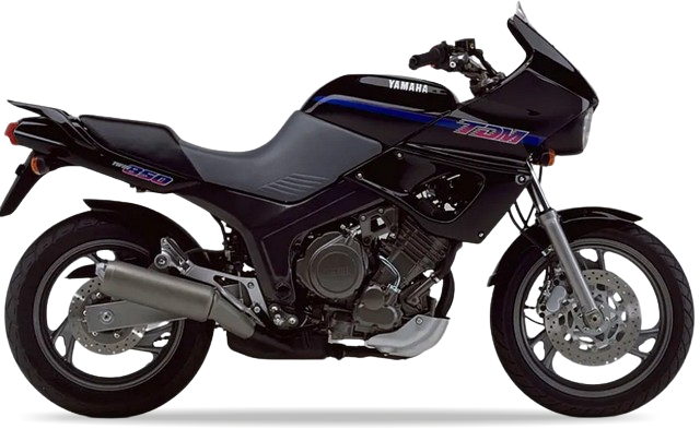 Yamaha Tdm 850 1991 1992 Czarny 2 stickers decals adesivi aftermarket replicas juula motocolors