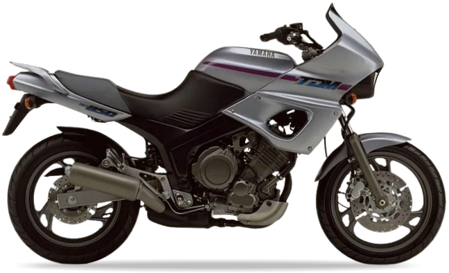 Yamaha Tdm 850 1991 1992 Szary 2 stickers decals aufkleber oem replica juula motocolors