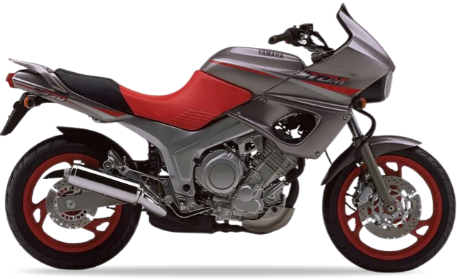 Yamaha Tdm 850 1993 1994 Szary 3 bike stickers set grafiche adesivi custom juula motocolors