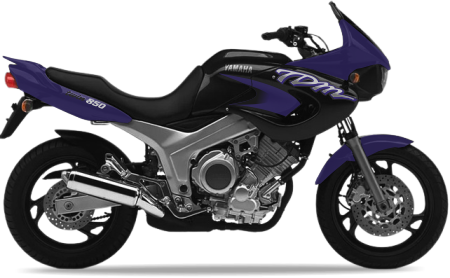 Yamaha Tdm 850 1996 1998 Niebieski C vinyl kit decals pegatinas restoration juula motocolors