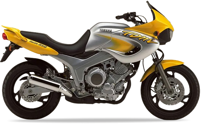 Yamaha Tdm 850 1996 1998 Szary 3 Żółty bike stickers aufkleber side panels juula motocolors