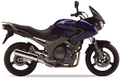 Yamaha Tdm 900 2003 2004 Ciemny Fioletowy Niebieski L replica decals grafiche fuel tank juula motocolors