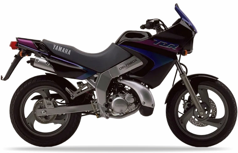 Yamaha Tdr 125 1993 1994 Czarny oem replica stickers decals grafiche juula motocolors