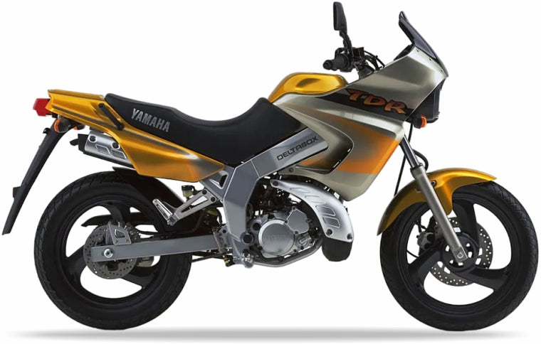 Yamaha Tdr 125 1998 2000 Złoty motorcycle decals nalepky aftermarket juula motocolors