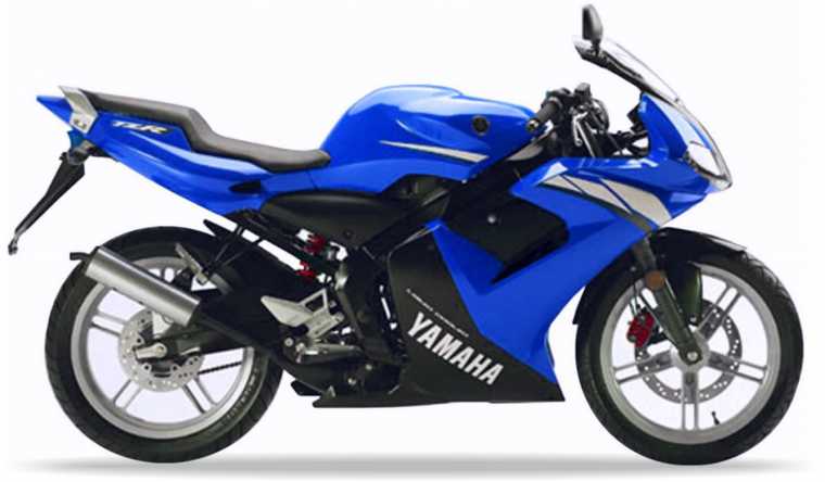 Yamaha Tzr 50 2003 2004 Niebieski motorbike stickers pegatinas cowling juula motocolors