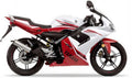 Yamaha Tzr 50 2007 Czerwony replica decals autocollants bodywork juula motocolors