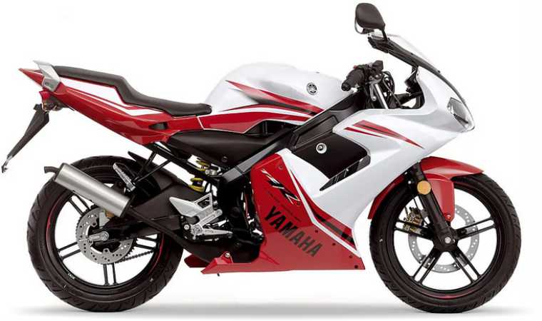 Yamaha Tzr 50 2007 Czerwony replica decals autocollants bodywork juula motocolors