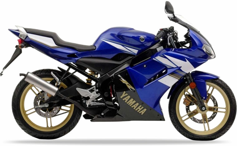 Yamaha Tzr 50 2008 Fioletowy Niebieski C vinyl decals adesivi racebike juula motocolors