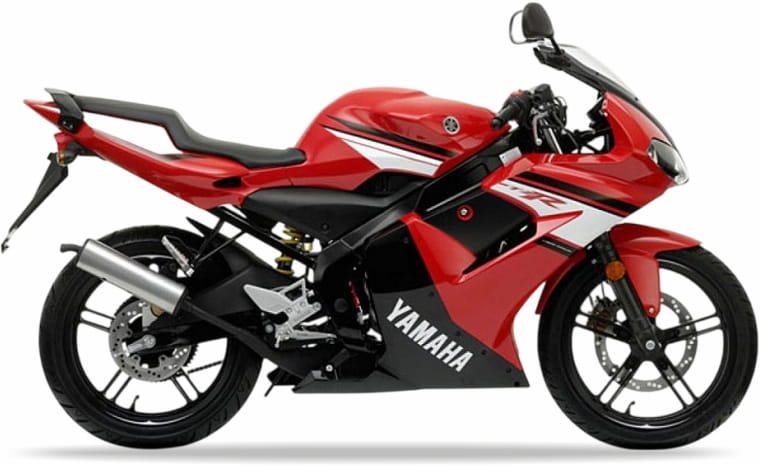 Yamaha Tzr 50 2009 Czerwony stickers decals matrica restoration juula motocolors