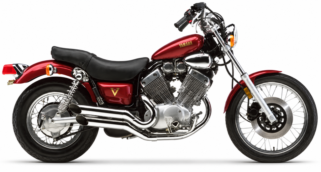Yamaha XV 535 Virago 1988 Brazowy motorbike decals pegatinas bodywork juula motocolors