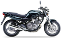 Yamaha Xj 600 N 1996 2001 Ciemny Niebieski Zielony 2 custom decals adesivi side panels juula motocolors