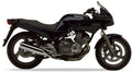 Yamaha Xj 600 S Diversion 1992 1993 Ciemny Niebieski Metaliczny 3 vinyl decals adesivi racebike juula