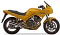 Yamaha Xj 600 S Diversion 1994 1996 Czerwony Żółty 1 bike stickers aufkleber vinyl kit juula motocolors