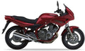 Yamaha Xj 600 S Diversion 1998 2000 Fioletowy Czerwony 4 bike stickers set grafiche adesivi custom juula motocolors