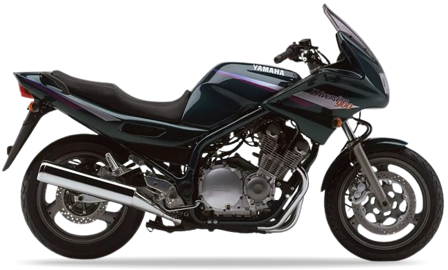 Yamaha Xj 900 S Diversion 1995 1996 Ciemny Cyjanowy 2 graphics kit stickers autocollants replika juula motocolors