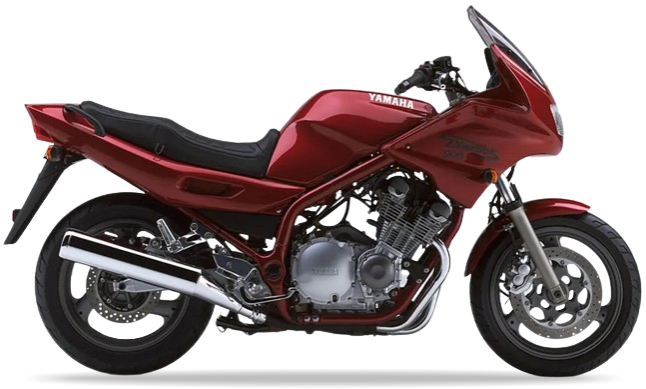 Yamaha Xj 900 S Diversion 1997 2002 Czerwony 2 motorbike stickers pegatinas cowling juula motocolors