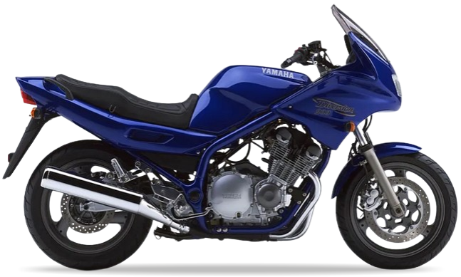 Yamaha Xj 900 S Diversion 1997 2002 Niebieski C bike stickers aufkleber side panels juula motocolors