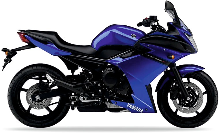 Yamaha Xj6 Diversion F 2010 2011 Niebieski VPBC5 stickers decals adesivi replicas juula motocolors