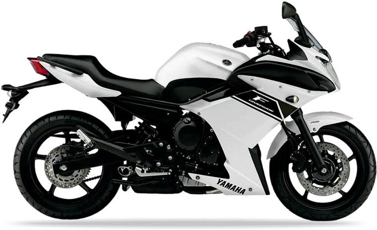 Yamaha Xj6 Diversion F 2013 Bialy stickers decals autocollants restoration kit juula motocolors