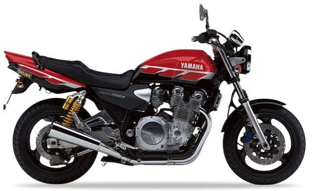Yamaha Xjr 1300 1999 2001 Czerwony 1 bike stickers aufkleber vinyl kit juula motocolors