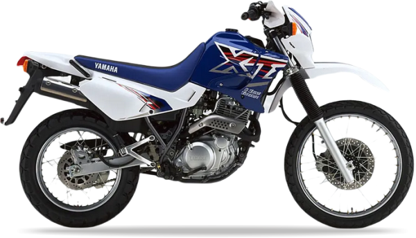 Yamaha Xt 600 E 1998 Bialy Niebieski graphics kit aufkleber aftermarket juula motocolors