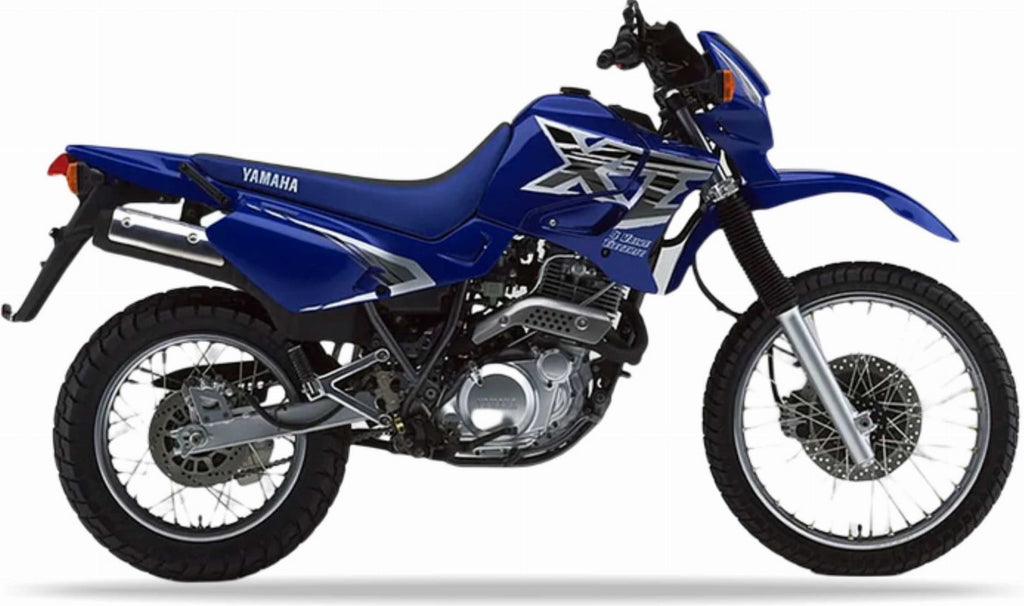 Yamaha Xt 600 E 1999 Niebieski E replica decals autocollants bodywork juula motocolors