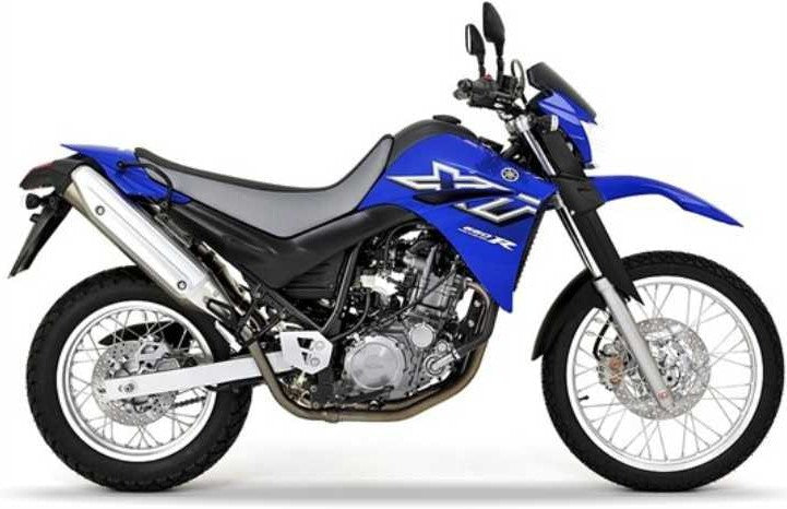 Yamaha Xt 660 R 2005 Niebieski E motorbike decals pegatinas bodywork juula motocolors