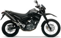 Yamaha Xt 660 R 2008 Czarny custom decals autocollants fuel tank juula motocolors