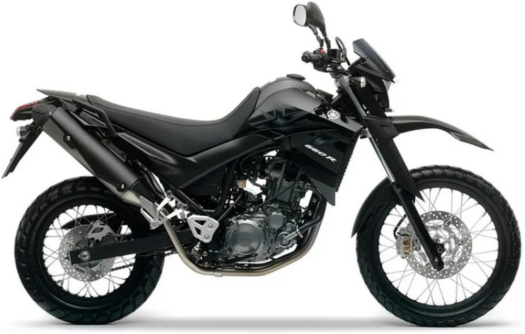 Yamaha Xt 660 R 2008 Czarny custom decals autocollants fuel tank juula motocolors