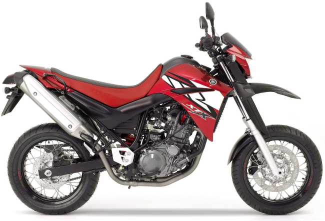 Yamaha XT 660 X 2005 Czerwony graphics kit autocollants fairings juula motocolors