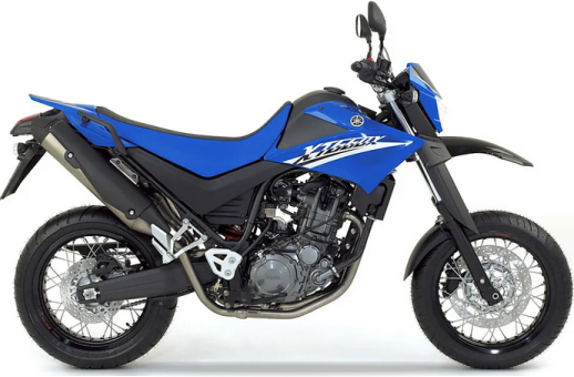 Yamaha Xt 660 X 2007 Niebieski replica decals grafiche fuel tank juula motocolors