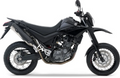 Yamaha XT 660 X 2008 Czarny motorbike stickers autocollants custom kit juula motocolors