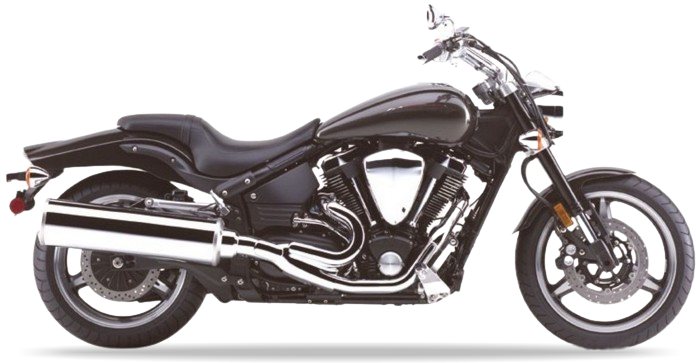 Yamaha Xv 1700 Warrior 2002 2004 Czarny replica decals set aufkleber fuel tank juula motocolors