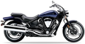 Yamaha Xv 1700 Warrior 2002 2004 Niebieski motorbike decals pegatinas bodywork juula motocolors