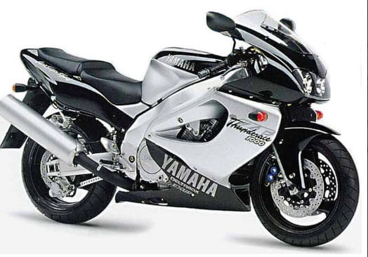 Yamaha Yzf 1000 R 1996 2001 Czarny Srebrny bike stickers set adesivi custom juula motocolors