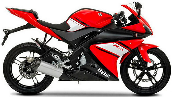 Yamaha Yzf 125 R 2009 Czerwony 1 Vyr1 replica decals grafiche fuel tank juula motocolors