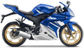 Yamaha Yzf 125 R 2010 Niebieski Metaliczny 13 motorbike stickers autocollants custom kit juula motocolors