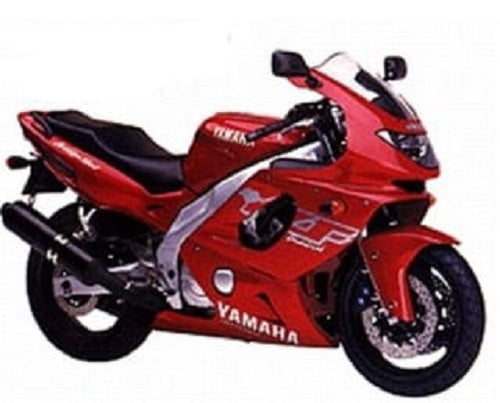 Yamaha Yzf 600 R Thundercat 1998 2000 Czerwony autocollants bodywork juula motocolors