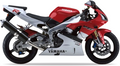 Yamaha Yzf R1 1999 Czerwony Rn01 bike stickers aufkleber side panels juula motocolors